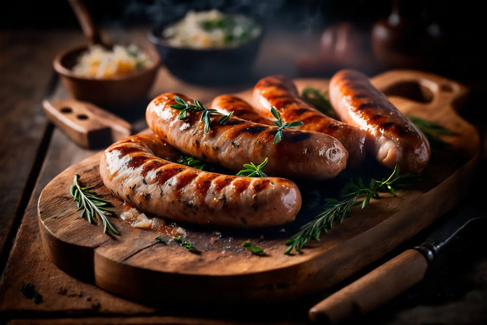 Balsamic Glazed Sausages - De Nigris 1889